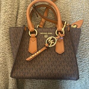Michael Kors Kris Small Logo Satchel